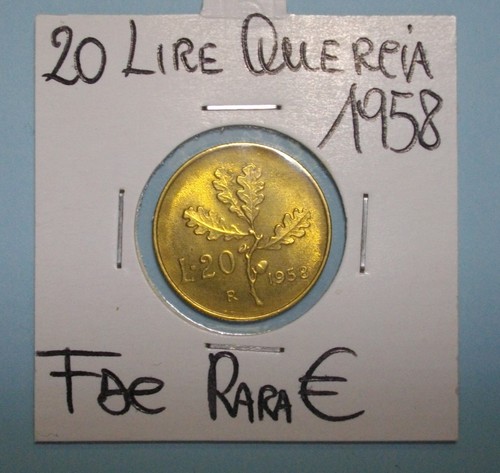 Lire 1958 fdc - lire,