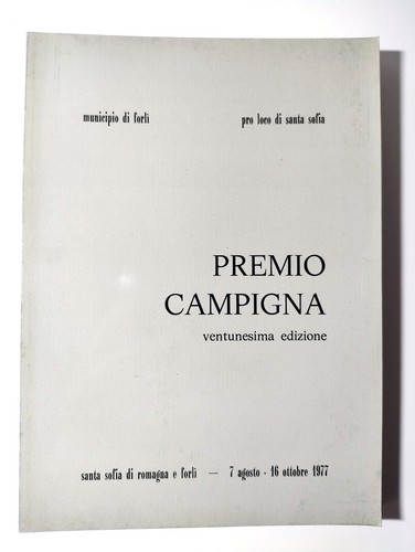 Premio campigna ventunesima - campigna,
