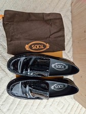 Tod black patent leather GOM