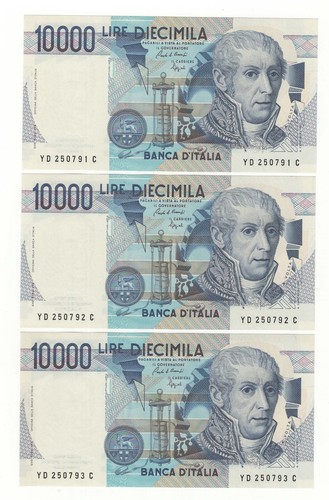 10000 lire volta - volta, decr