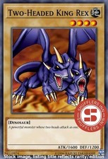 Two-Headed King Rex LCYW-EN158 Secret Rare 1st Edition