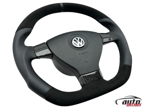Volante tuning pelle volante