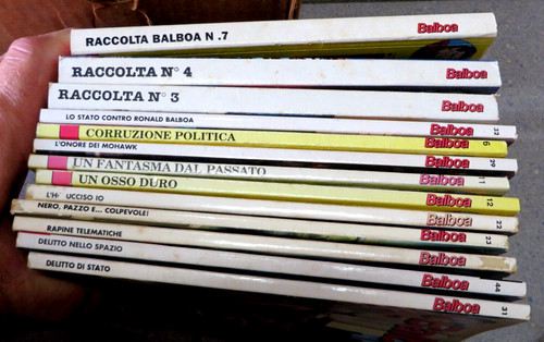 Lotto fumetti balboa numeri - lotto,