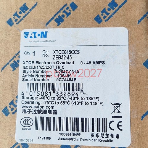 Eaton zeb32 relè - zeb32-45,
