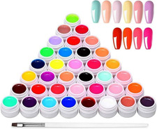 Gel colore unghie pigmento - unghie,