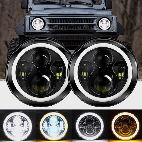 Coppia fari led - fari, beam