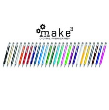 Penne Metallo Alluminio Personalizzate INCISIONE LASER (laurea promozionale)