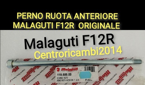 Perno ruota anteriore - perno, malaguti