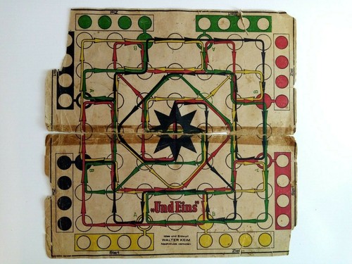 Vecchio tabellone gioco - gioco,