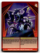 Carta Bakugan - Gloom Praticata (Dharak Fantasma) - Abilità - Invasori Gundaliani