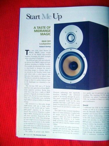 Bowers wilkins w cm1 - bowers,