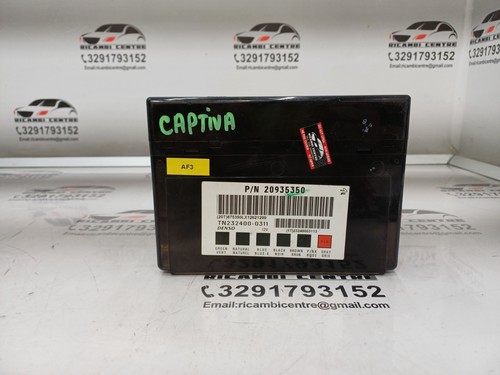 Centralina comfort modulo - centralina, bcm