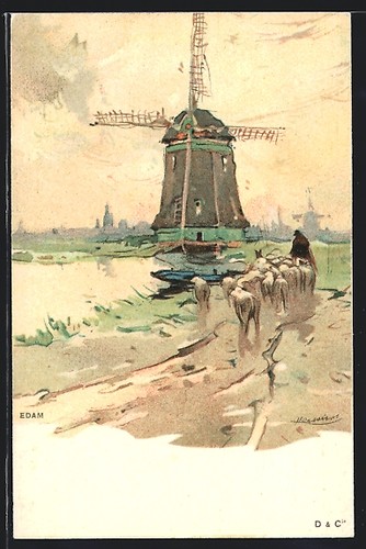 Cartolina artistica henri - cartolina,