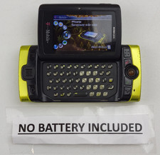 RETRO T-Mobile Sharp Sidekick 2008 (PV210) 2G Cellulare Girevole - CONDIZIONI CATTIVE