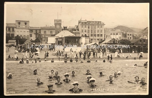 Cartolina varazze bagni - bagni, a