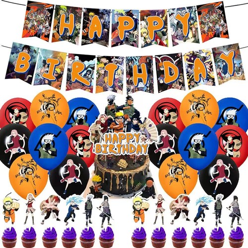 Anime naruto compleanno festa - anime,