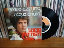 Lucio Battisti - Acqua azzurra, acqua chiara. Vinile, 45 giri, 7" Ricordi (1969)