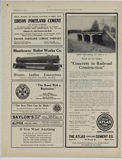 Pubblicità Atlas Cement 1910