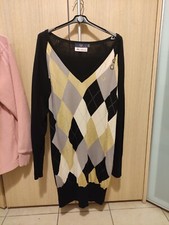 Maxi maglia abito maglione