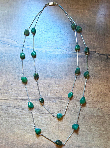 Collana strati con - collana,