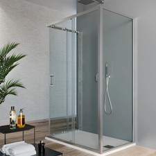 Box doccia tre lati 90x70x70