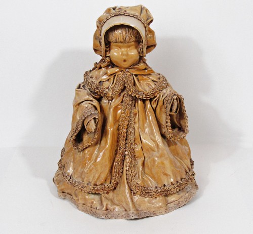 Antica figura bambola - , cofano