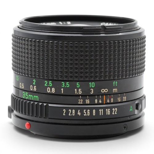 Canon lens 35mm 2 - fd, mm