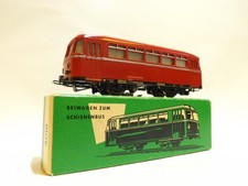 Märklin 4018 sidecar per bus ferroviario rosso | originale | con scatola originale | ottime condizioni