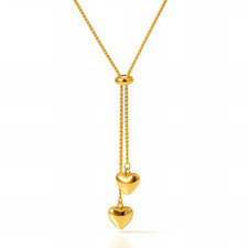 COLLANA CUORI PENDENTI