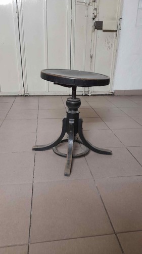 Sgabello tondo pianoforte - sgabello,