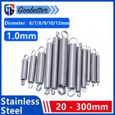 Molle di prolunga di tensione di espansione in acciaio inox 1,0 mm