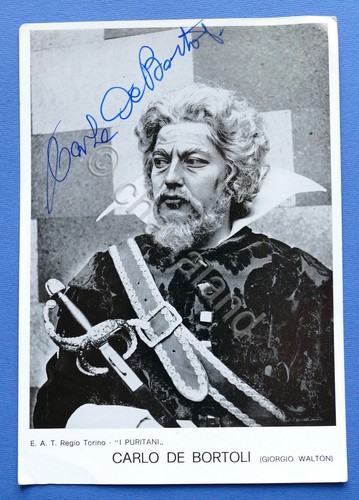 Autografo del basso carlo - basso,
