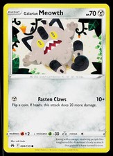 Galarian Meowth Corona Zenith