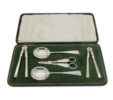 Servizio da dessert in argento