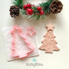 Albero Natale Texture Inverno