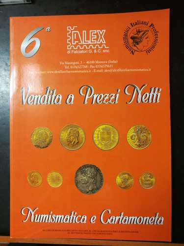 Catalogo asta alex - 6°, vendita