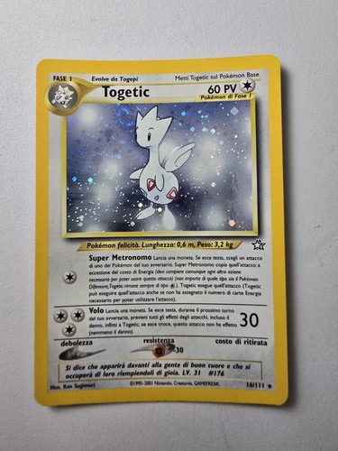Pokemon togetic rara holo - pokemon, neo