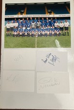Millwall = Lotto autografato