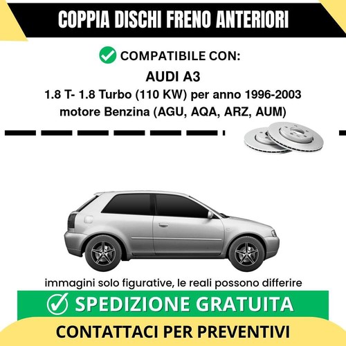 Coppia dischi freno anteriori - freno,