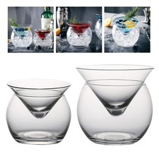 Piatto di vetro per liquori di