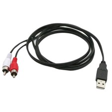 USB A Spina Maschio A 2 RCA
