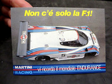 CARTOLINA MARTINI RACING - NON C'E' SOLO LA F.1 - ROMBO -