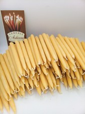 Candela candelabro con cera d'api 1.8 cm altezza 20 cm 36 grammi durata 4 ore