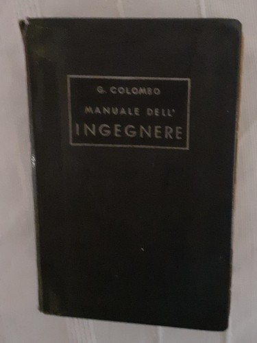 Manuale dell ingegnere - manuale, civile