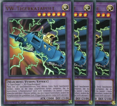 Yugioh catapulta tigre - yugioh, vw