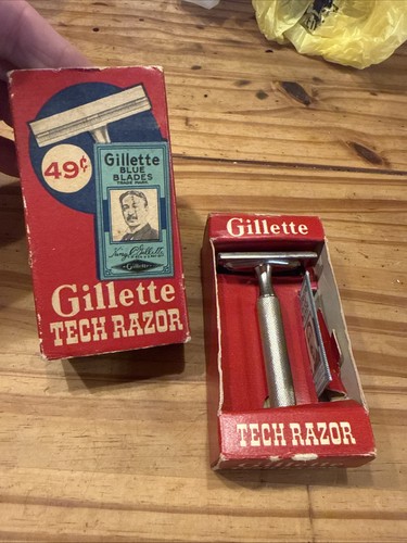 Rasoio vintage gillette tech - gillette,