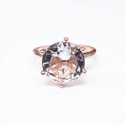 Anello solitario moissanite - solitario,