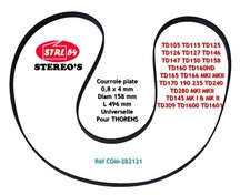 Courroie sur platine vinyle - courroie,