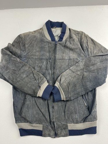 Giacca uomo grigio pelle - 48,
