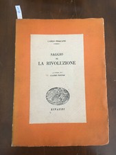  PISACANE, Carlo, Saggio su la